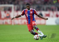 Fussball DFB Pokal Achtelfinale 14/15: David Alaba (FC Bayern Muenchen)