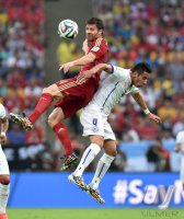 FUSSBALL WM 2014, Gruppenphase: Spanien - Chile