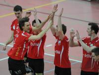 Volleyball  1. Bundesliga  09/10:  ENBW TV Rottenburg - VfB Friedrichshafen