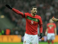 Fussball International  Testspiel:  Hugo Almeida (Portugal)