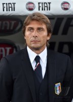 Fussball International Testspiel: Trainer Antonio Conte (Italien)