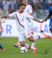 Fussball International Testspiel: Roman Shirokov (Russland)