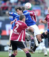 Fussball 1. Bundesliga : 1 FC Nuernberg - Hamburger SV