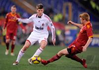 FUSSBALL SERIE A:  AS Rom -  AC Mailand