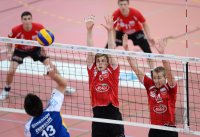 Volleyball  1. Bundesliga  13/14:  TV Rottenburg - VfB Friedrichshafen