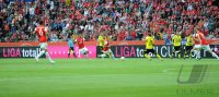 Fussball 1. Bundesliga :  Telekom Werbebande