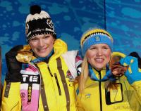 Olympische Spiele 2010 VANCOUVER:  RIESCH  und  Paerson - SKI ALPIN  FRAUEN