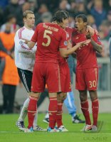 Fussball CHL  Saison 2011/2012:  FC Bayern Muenchen - SSC Neapel