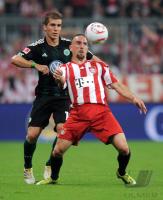 Fussball 1. Bundesliga Saison 2010/2011, FC Bayern Muenchen - VfL Wolfsburg
