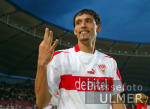 FUSSBALL 1. Bundesliga JUBEL Dreifacher VfB Torschuetze;  Kuranyi