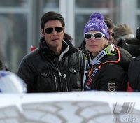 SKI Weltcup  Damen  ST. Moritz:  Maria HOEFL-RIESCH (GER)