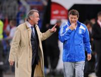 Fussball WM  2010  Qualifikation: Hitzfeld und  Rehhagel