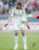 Fussball, 1. Bundesliga: FCB, PODOLSKI Einzelaktion