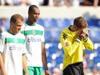 FUSSBALL 1. BUNDESLIGA: Bielefeld - Bremen