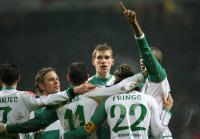Fussball UEFA Pokal: Bremen - Ajax