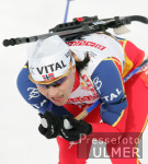 Biathlon WM - L.G. Poiree in der Abfahrt