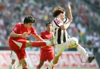 Fussball, 1. Bundesliga: Moenchengladbach - Stuttgart