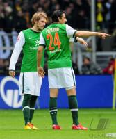 FUSSBALL, 1. BUNDESLIGA, 29. Spieltag: Bremen, HUNT und PIZARRO