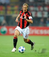 Fussball Champions League  Saison 2010/2011:  Massimo Ambrosini (AC Mailand)
