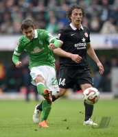 Fussball, 1. Bundesliga  Saison 2014/2015: SV Werder Bremen - FSV Mainz 05