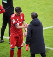 Fussball 1. Bundesliga Saison 18/19: FC Bayern Muenchen - VfL Wolfsburg