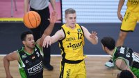 Basketball 2. Bundesliga 2021/2022: Tigers Tuebingen - ROEMERSTROM Gladiators Trier