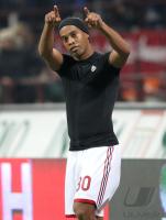 FUSSBALL SERIE A: JUBEL um Ronaldinho(AC Mailand)