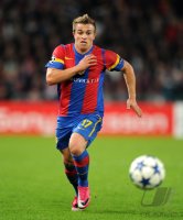 Fussball Champions League  Saison 2010/2011: Xherdan Shaqiri  (FC Basel)