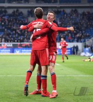Fussball 1. Bundesliga Saison 18/19: TSG 1899 Hoffenheim - FC Bayern Muenchen