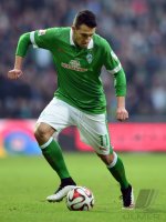 Fussball, 1. Bundesliga  Saison 2014/2015: Werder Bremen - FC Augsburg