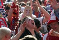Fussball 1. Bundesliga: Meisterfeier FCB Marienplatz; Fans