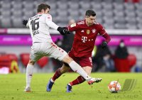 Fussball 1. Bundesliga Saison 21/22: FC Bayern Muenchen - 1. FSV Mainz 05