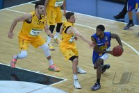 Basketball 1. Bundesliga 14/15 Hauptrunde:  Walter Tigers Tuebingen - Mitteldeutscher BC
