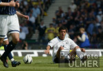 FUSSBALL Schottland -Deutschland  Michael Ballack (GER)  am Boden