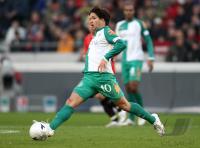 Fussball 1. Bundesliga: Werder, DIEGO Einzelaktion