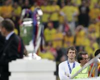 Fussball International: Champions League Finale, Lehmann enttaeuscht