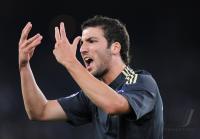 FUSSBALL  International CHL 09/10  Gonzalo Higuain  (Real Madrid)