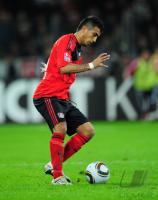 FUSSBALL, 1. BUNDESLIGA, 24. Spieltag: Leverkusen, VIDAL Einzelaktion