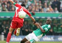 Fussball 1. Bundesliga: Bremen - Stuttgart