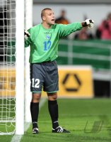 Fussball International  U 21 Laenderspiel:  Torwart Tino Divkovic (Bosnien und Herzegowina)