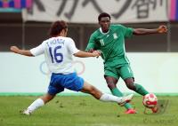 FUSSBALL  Olympia 2008   Vorrunde  Maenner  Nigeria - Japan