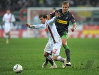 Fussball 1. Bundesliga, Saison 2011/2012:  FC Augsburg - Borussia Moenchengladbach