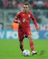 Fussball CHL  Saison 2011/2012: Rafinha (FC Bayern Muenchen)