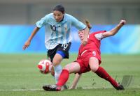 FUSSBALL  Olympia 2008   Vorrunde  Frauen   Argentinien - Kanada