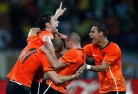 FUSSBALL WM 2010,  Viertelfinale: Holland - Brasilien