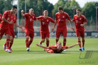Fussball 1. Bundesliga 2012/2013:  Fototermin beim  FC Bayern Muenchen