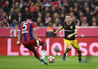 Fussball 1. Bundesliga Saison 14/15: FC Bayern Muenchen - Borussia Dortmund