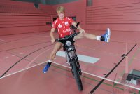 Volleyball 1. Bundesliga   Saison 2010/2011  ENBW TV RottenburgBesichtigung der Werkstatt der Schoenbuchbahn;