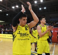 Barmer 2. Basketball Bundesliga  18/19: Tigers Tuebingen - White Wings Hanau
