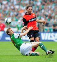 FUSSBALL, 1. BUNDESLIGA: Bremen - Frankfurt